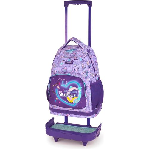 Sac à Dos à Roulettes Amovibles Gabol Funny Violet – 23 L - 3