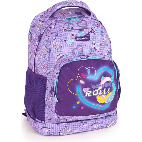 Sac à Dos à Roulettes Amovibles Gabol Funny Violet – 23 L - 6