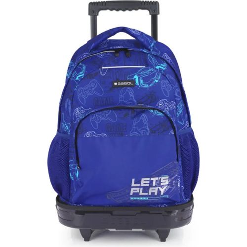 Sac à Dos à Roulettes Amovibles Gabol Gaming Bleu – 23 L