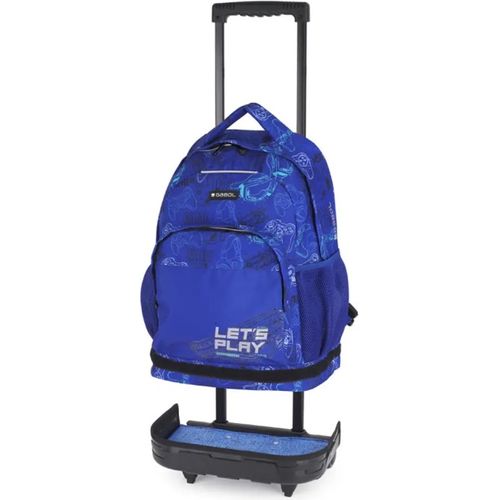 Sac à Dos à Roulettes Amovibles Gabol Gaming Bleu – 23 L - 2