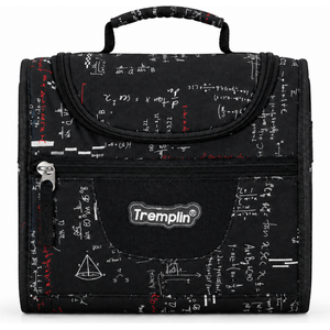 Sac Repas Isotherme Tremplin Noir- Formules et symboles mathématiques