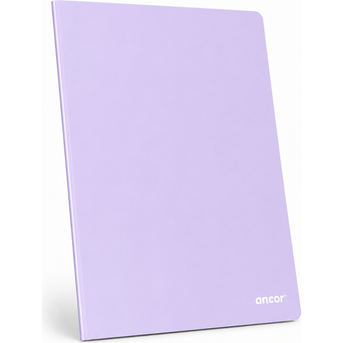 Cahier ANCOR polypro A5 96p piqué 90g Grand Carreaux - Violet Pastel