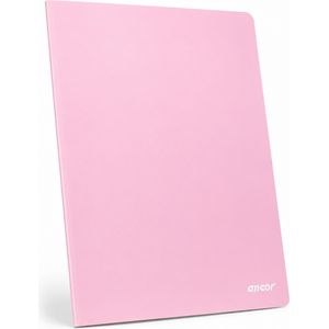 Cahier ANCOR polypro 24x32 96p piqué 90g Grand Carreaux - Rose pastel