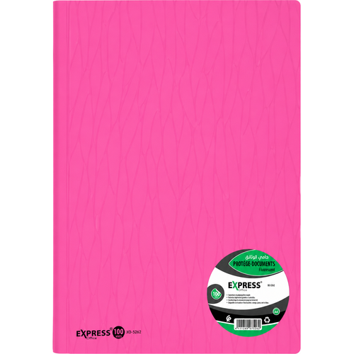 Porte vues Express 100 V fluorescent XO-5262 - Rose