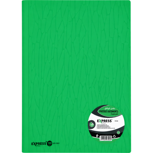 Porte vues Express 100 V fluorescent XO-5262 - Vert