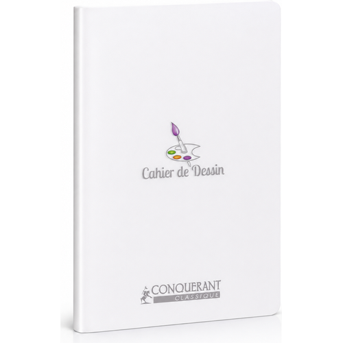 كراسة رسم Conquérant Classique مقاس 24 × 32 سم – 48 صفحة – 120 غ/م²