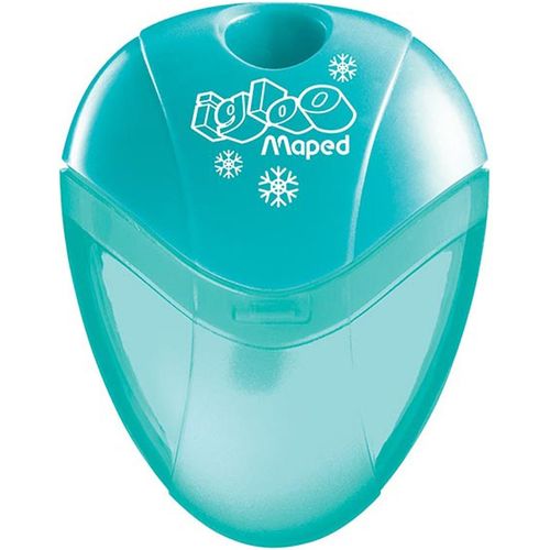Taille-crayon Maped igloo un trou - Vert turquoise