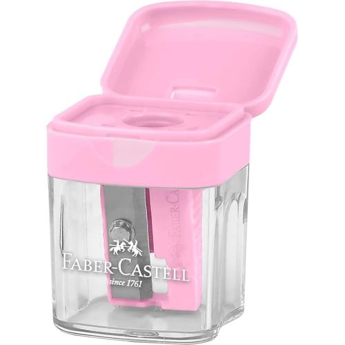 Taille-crayon Faber-Castell Mini un trou - Rose - 2