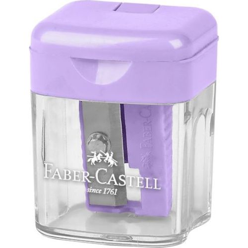 Taille-crayon Faber-Castell Mini un trou - Violette