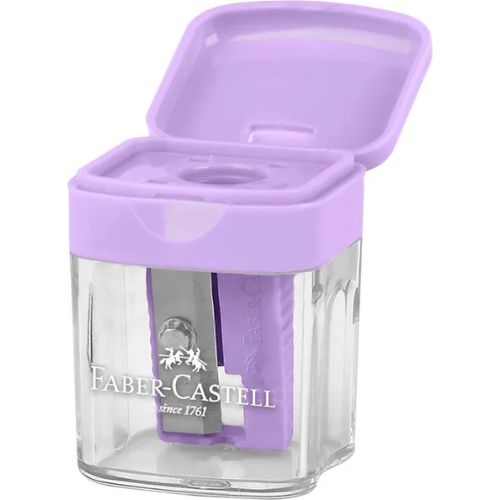 Taille-crayon Faber-Castell Mini un trou - Violette - 2