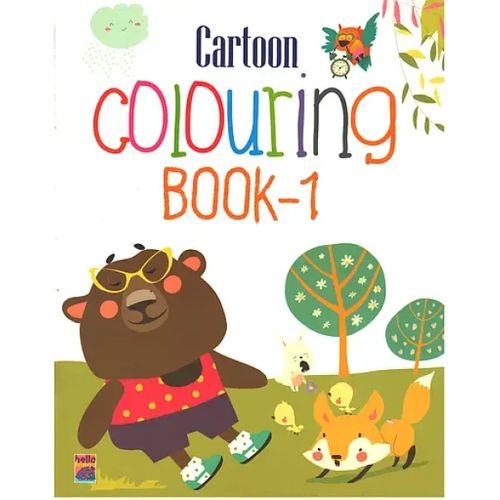 Cartoon Colouring Book - 1