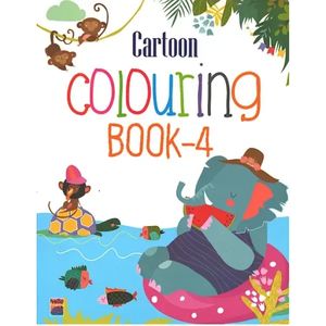 Cartoon Colouring Book - 4