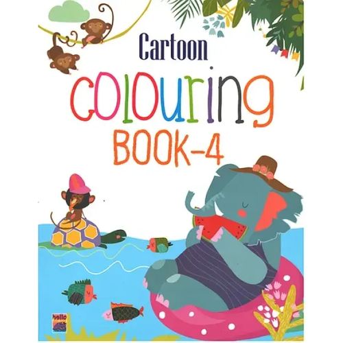Cartoon Colouring Book - 4
