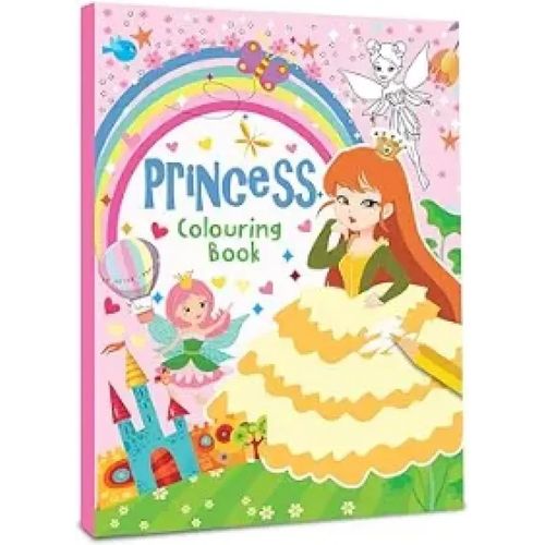 Princess Colouring Book (Pink)