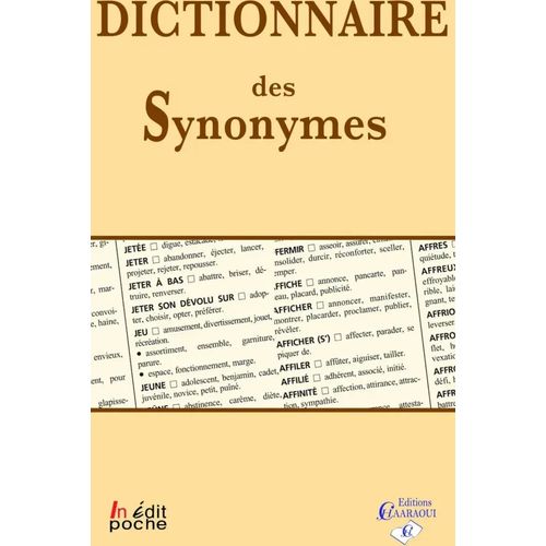 Dictionnaire des synonymes