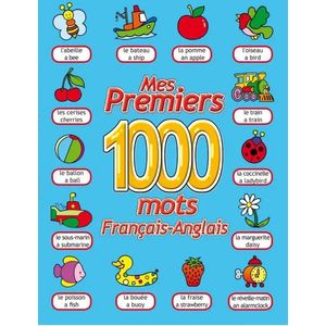 Mes premiers 1000 mots Français-Anglais