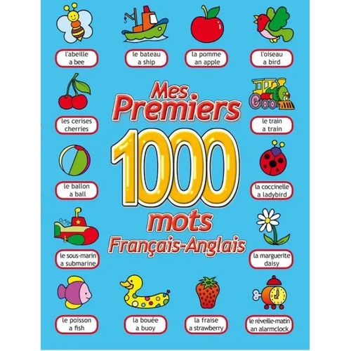 Mes premiers 1000 mots Français-Anglais