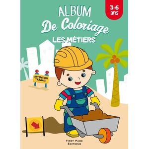 Album de coloriage - Les métiers