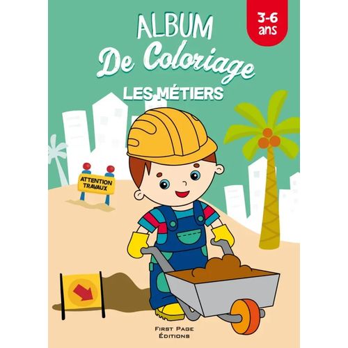 Album de coloriage - Les métiers