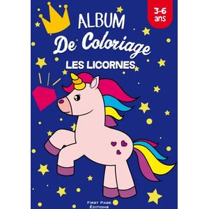 Album de coloriage - Les licornes