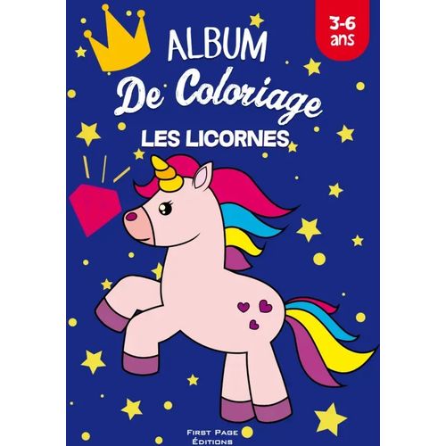 Album de coloriage - Les licornes