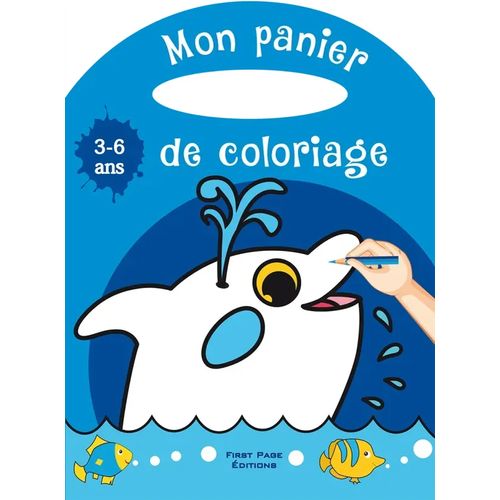 Mon panier de coloriage - Animaux