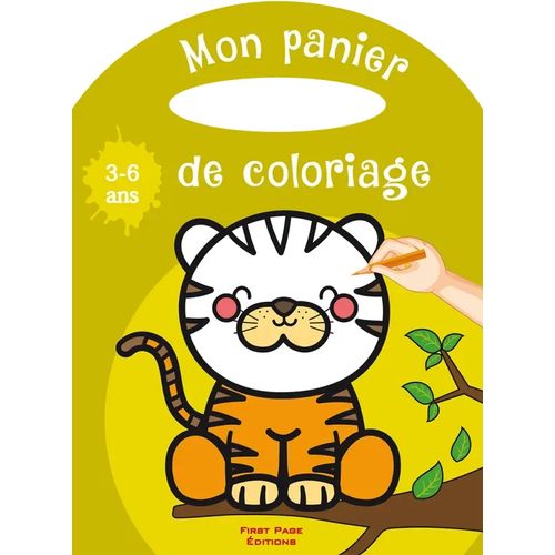 Mon panier de coloriage - Animaux domestiques