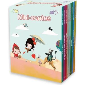Mini-contes Coffret - 8 titres-