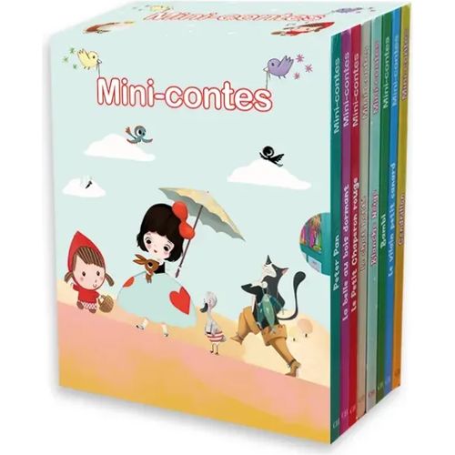 Mini-contes Coffret - 8 titres-