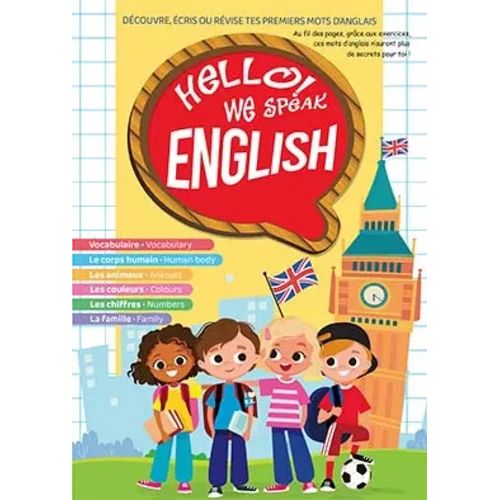 HELLO WE SPEAK ENGLISH
