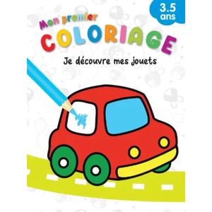 Mon premier coloriage - Je découvre mes jouets