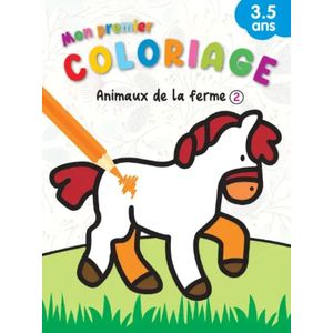 Mon premier coloriage - Animaux de la ferme 2