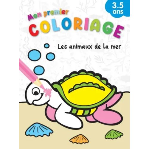 Mon premier coloriage - Les animaux de la mer