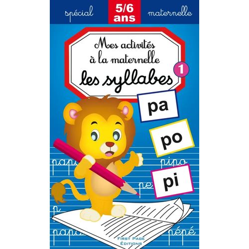 Mes activités à la maternelle - Les syllabes 1