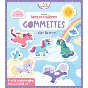 Mes premières gommette - Jolies licornes
