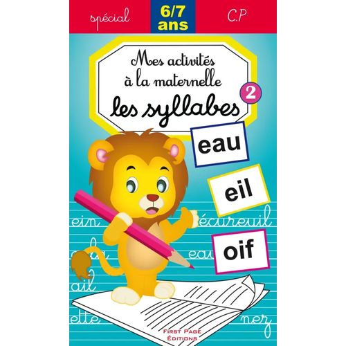 Mes activités à la maternelle - Les syllabes 2