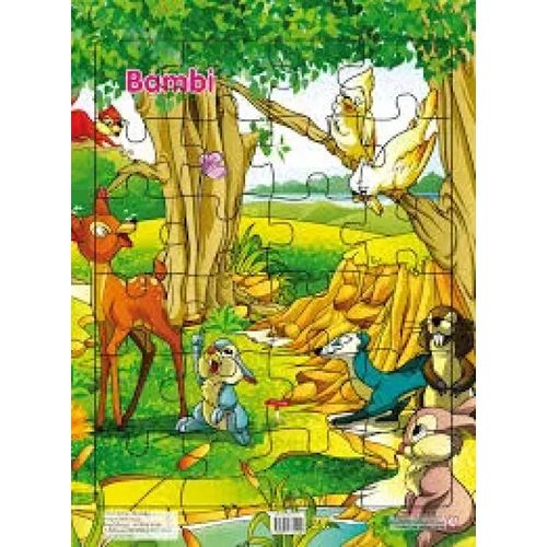Planche de puzzle des contes classique - Bambi