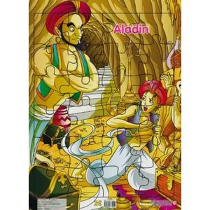 Planche de puzzle des contes classique - Aladin