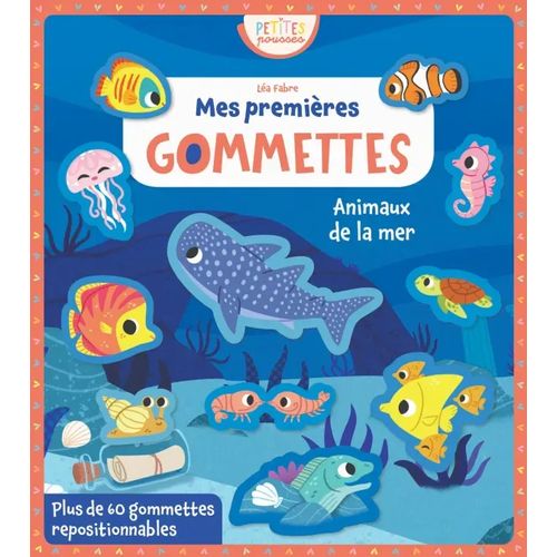 Mes premières gommettes - Animaux de la mer