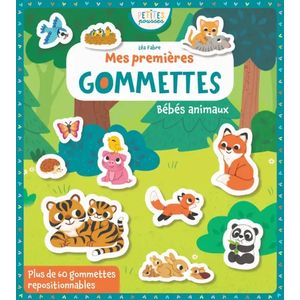 Mes premières gommettes - Bébés animaux