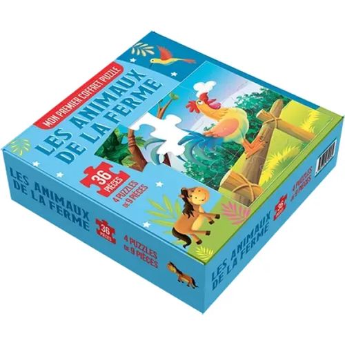Mon Petit Coffret PUZZLE/ Les animaux de la ferme