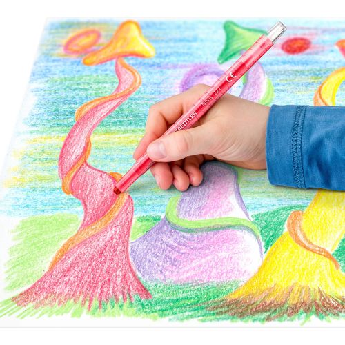 Crayons de couleurs en Cire Twister STAEDTLER Noris 221 NWP12 – 12 Couleurs - 2