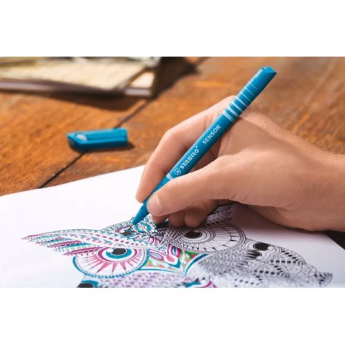 Stylo Fineliner STABILO SENSOR Noir 0,3 mm – Stylo-Feutre Pointe Fine - 5