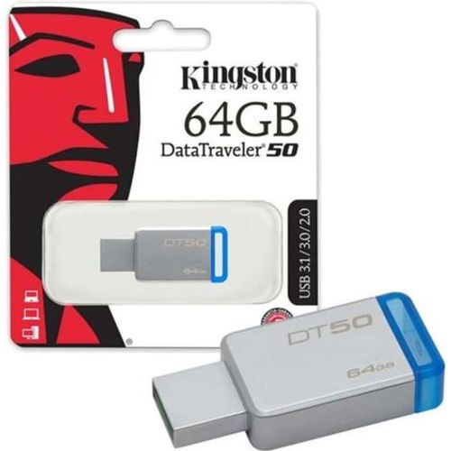 Clé USB Kingston DataTraveler 50 64 Go en aluminium