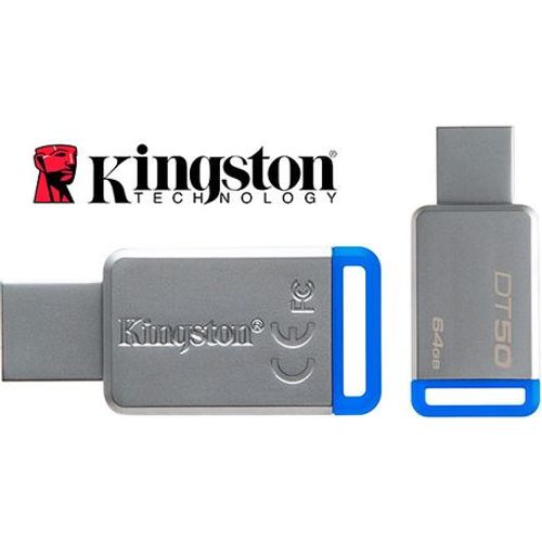 Clé USB Kingston DataTraveler 50 64 Go en aluminium - 2