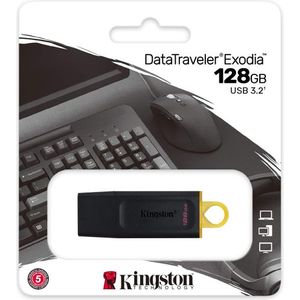 Clé USB Kingston DataTraveler Exodia 128 Go - USB 3.2