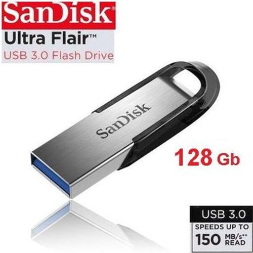 Clé USB SanDisk Ultra Flair 128 Go - lecture 150 Mo/s - 2