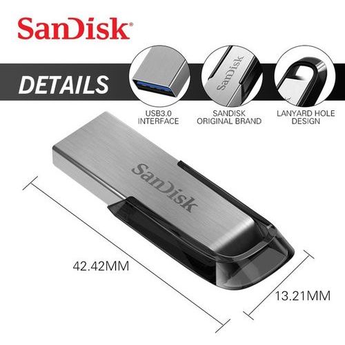 Clé USB SanDisk Ultra Flair 256 Go - très grande capacité - 3