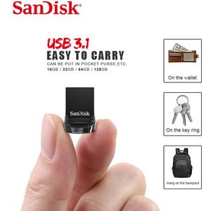 Mini clé USB SanDisk Ultra Fit 64 Go - USB 3.2 130 Mo/s