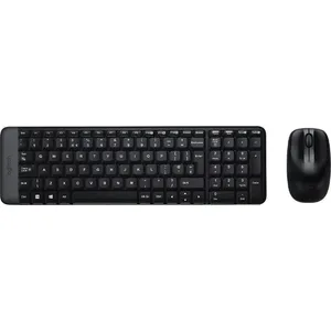 Ensemble clavier compact et souris sans fil Logitech MK220